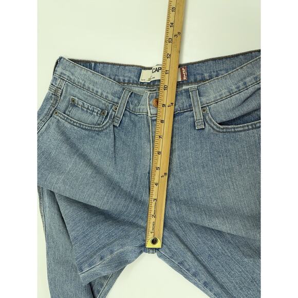 Levis Womens Capris Size 10 Cut Offs 515 Denim - Picture 8 of 11